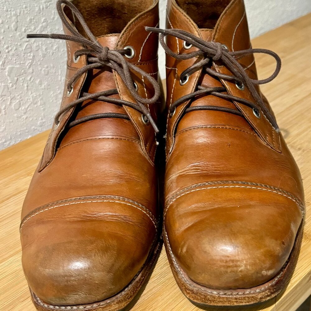 Size 9 Adelante 'The Valparaíso' in Caramel